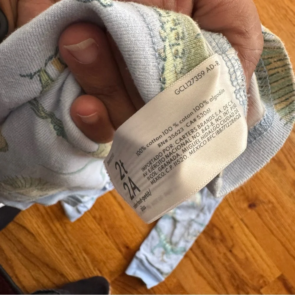 Carters Pajama Sets Toddler Boy 5 pair